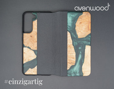 Samsung Galaxy S22 Plus PORTO COLLECTION FLIPCASE 9444 Grün